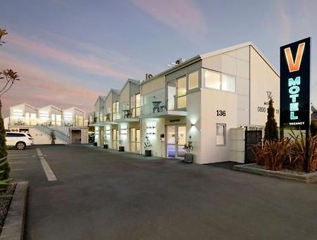 V Motel Christchurch Exterior foto