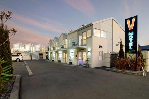 V Motel Christchurch Exterior foto