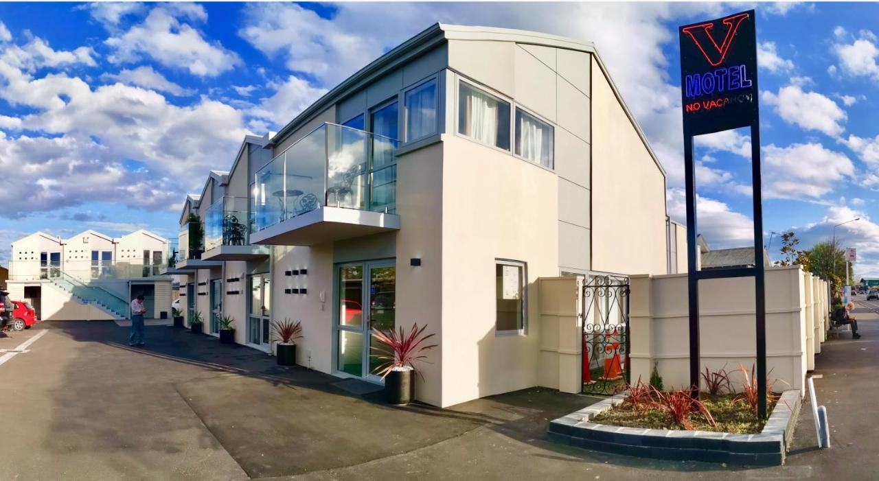 V Motel Christchurch Exterior foto