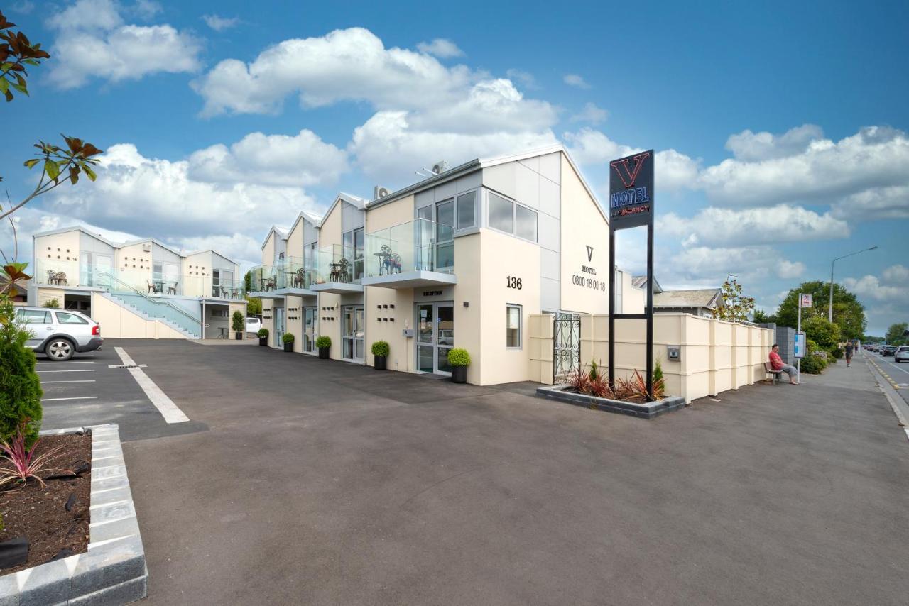 V Motel Christchurch Exterior foto